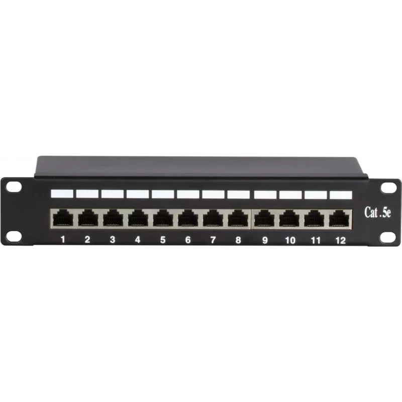 DSIT DS-10Patch5-12FTP 10 colių 12 prievadų FTP Cat 5e skydelis