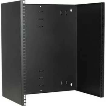 DSIT 12U 19 inch sieninis rėmas, 300 mm gylio, fiksuotas, plieninis, juodas