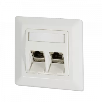 DSIT Keystone Faceplate Ivory DC-Wall-Key-I