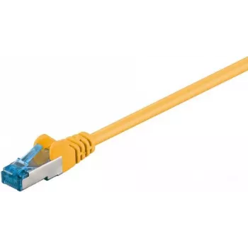 DSIT CAT 6a S/FTP LSOH tinklo jungiamasis kabelis, 1,5 m, geltonas