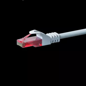 DSIT CAT6 U/UTP tinklo kabelis, 5 m, baltas, 100% varis (DC-62-050)