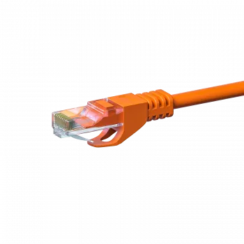 DSIT CAT 6 tinklo kabelis U/UTP - 1,5 m - oranžinis - CCA (DC-C66-015)