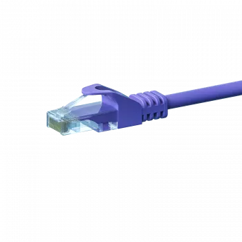 DSIT CAT5e tinklo kabelis U/UTP 0,5 m violetinis 100% varis