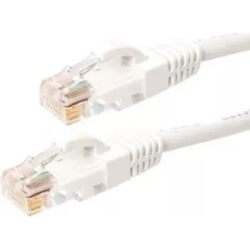DSIT CAT5e U/UTP Gigabit Ethernet jungiamasis kabelis, 5 m, baltas, 100% varis (DC-52-050)