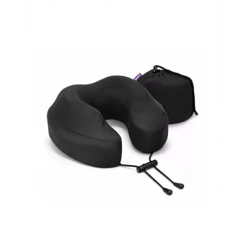 Cabeau Evolution Plus kelioninė pagalvė kaklui, juoda