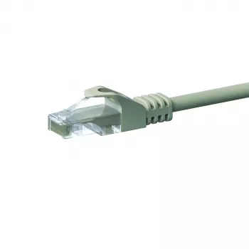DSIT CAT5e U/UTP tinklo kabelis 30 m, pilkas, 100% varis, RJ45, Gigabit Ethernet, 100MHz, 24 AWG, PVC apvalkalas