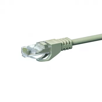 DSIT CAT5e U/UTP tinklo kabelis 30 m, pilkas, 100% varis, RJ45, Gigabit Ethernet, 100MHz, 24 AWG, PVC apvalkalas