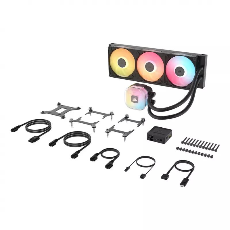 CORSAIR iCUE LINK TITAN II 360 RX RGB juodas skysčio CPU aušintuvas