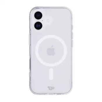 Tech21 EvoClear MagSafe dėklas, skirtas iPhone 17, skaidrus – 3,6 m aukščio kritimo apsauga, UV atsparus, antimikrobinis