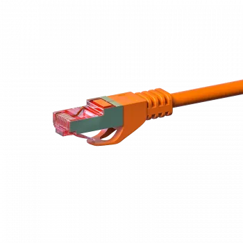 DSIT CAT 6 S/FTP LSOH tinklo kabelis, 7,5 m, oranžinis, RJ45, 10 Gbps