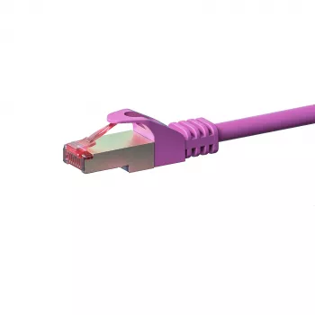 DSIT CAT 6 S/FTP LSOH tinklo jungiamasis laidas, 30 m, rožinis