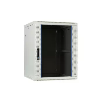 DSIT DS6604W 6U sieninis serverių kabinetas su stiklinėmis durimis, baltas, 600x450x320 mm