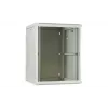 DSIT DS6604W 4U sieninis serverių spintos korpusas su stiklinėmis durelėmis, 600 x 600 x 280 mm, baltas