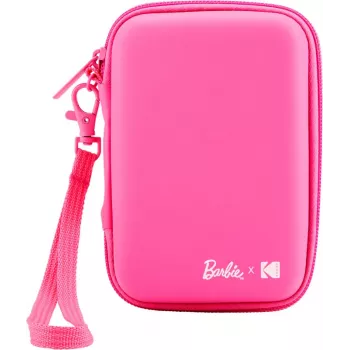Kodak x Barbie EVA dėklas su nuimamu dirželiu ir tinkline kišenėle, skirtas Printomatic ir Step Slim, rožinės spalvos (RODBCEPK)