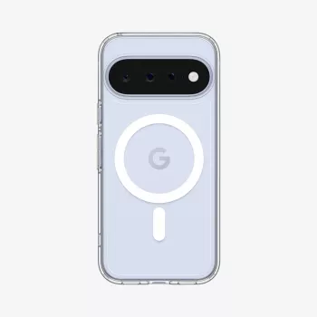 SPIGEN Ultra Hybrid Mag MagSafe dėklas, skirtas Google Pixel 11 - skaidrus/baltas