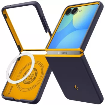 Spigen Nano Pop MagSafe dėklas, skirtas Samsung Galaxy Z Flip 8 - Blueberry Navy