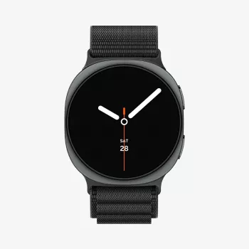 Spigen WBF1 dirželis, skirtas Samsung Galaxy Watch 8 / 9 / Classic (40 / 44 / 46 mm), juodas