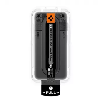 Spigen Glas.tR EZ Fit Pro 2 vnt. grūdinto stiklo ekrano apsauga, skirta Samsung Galaxy A27 5G – skaidri