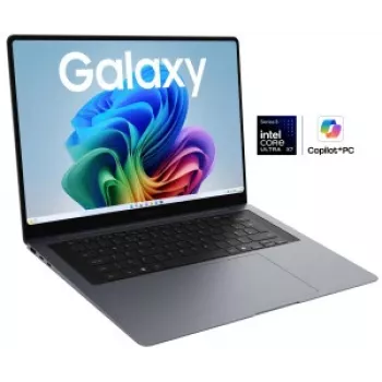 SAMSUNG Galaxy Book6 Pro 16 Intel Core Ultra 7 155H 16GB RAM 512GB SSD 16 colių AMOLED Touch Windows 11 Home Moonstone Gray