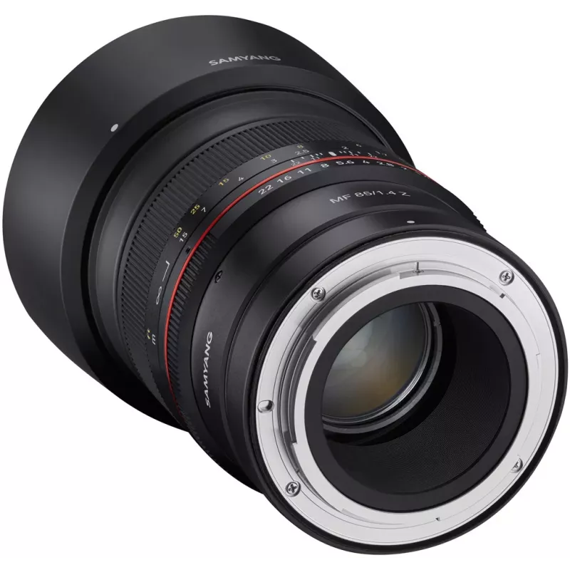 Rankinio fokusavimo objektyvas Samyang MF 85mm f/1.4 Z Nikon Z fotoaparatams (F1211214101)