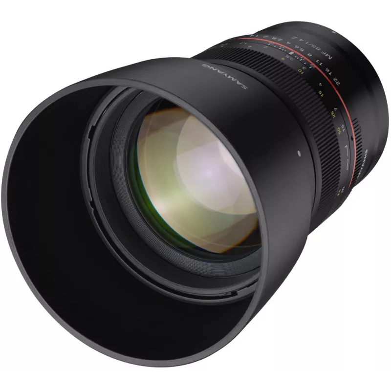 Rankinio fokusavimo objektyvas Samyang MF 85mm f/1.4 Z Nikon Z fotoaparatams (F1211214101)