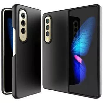 Mercury PC Hard Bumper dėklas, skirtas Samsung Galaxy Z Fold4 - juodas
