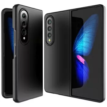Mercury PC Hard Bumper dėklas, skirtas Samsung Galaxy Z Fold4 - juodas