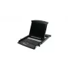 IOGEAR GCL1800 17 colių LCD KVM kombinuota konsolė – 8 prievadų VGA USB PS/2, 1U stelažinė