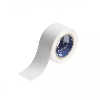BRADY J40C-2000-2550 balti popieriniai ištisinės juostos lipdukai, skirti Brother QL serijai - 62 mm x 30,48 m, nuolatiniai klijai, tiesioginė terminė spauda, 1 ritinys