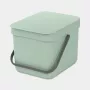 Brabantia Sort & Go šiukšlių dėžė Jade Green 6 L