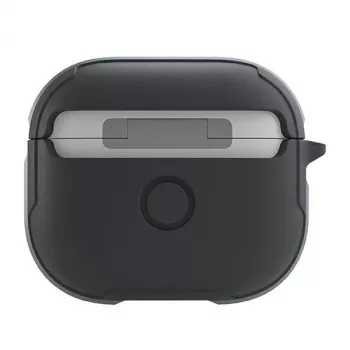 UNIQ Valencia antimikrobinis dangtelis AirPods 3rd Gen, pilkas