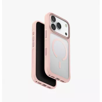 UNIQ Veren MagClick įkrovimo dėklas, skirtas iPhone 17 Pro - oranžinė
