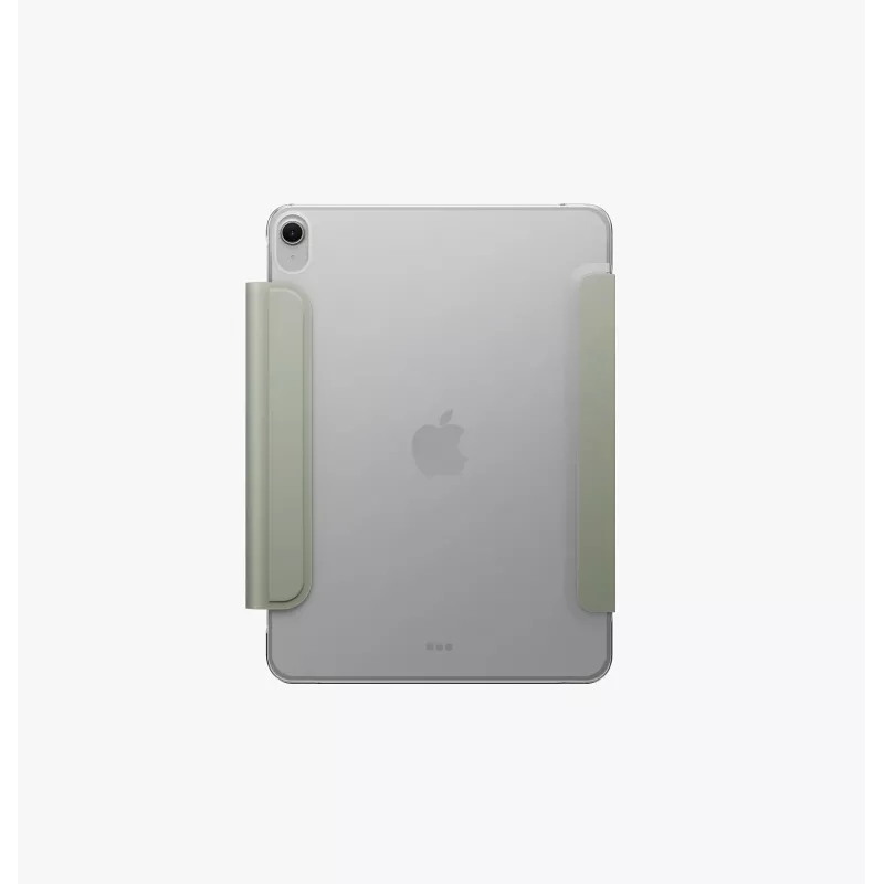 UNIQ Camden Lite Folio dėklas, skirtas iPad 11 colių A16 (2025) ir iPad 10,9 colių 10 kartos (2022), pilkas