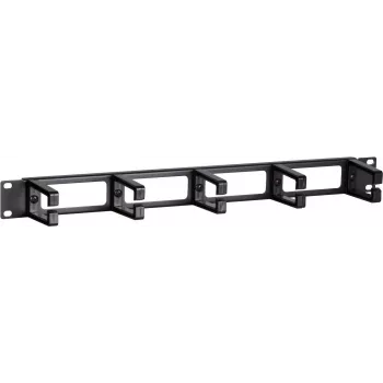 DS-IT 19 inch kabelių tvarkymo panelė, plastikinė - 1U (DS-1903)