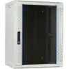 DSIT 15U sieninis serverio kabinetas su stiklo durimis, baltas, 600x450x770 mm (DS6415W)