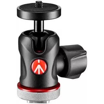 Manfrotto MH492LCD-BH rutulinė galvutė fotoaparato karštajai avalynei, juoda