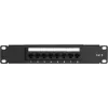 DSIT DS-10Patch6-8UTP 10 colių 8 prievadų UTP CAT 6 skydo plokštė