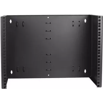 DSIT DS-WMB8-M 8U 19 colių fiksuotas sieninis rėmas, 300 mm gylio, juodos spalvos