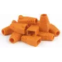 DSIT Danicom RJ45 Boot Orange, 10 vnt. pakuotė – apsauginis gaubtas Ethernet kabeliams
