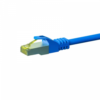 DSIT Cat.7 S/FTP PiMF RJ45 tinklo kabelis, 0,25 m, mėlynas