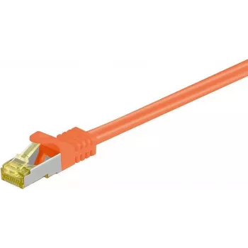 DSIT Cat.7 S/FTP PiMF RJ45 tinklo kabelis, 3 m, oranžinis
