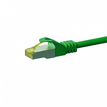 DSIT Cat 7 S/FTP PiMF RJ45 tinklo kabelis, žalias, 15 m