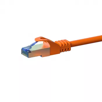 DSIT CAT 6a S/FTP LSOH tinklo jungiamasis kabelis, 20 m, oranžinis, 10 Gbps, 500 MHz, RJ45