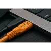 Tether Tools TetherPro Optima 10G USB-C į USB-C kampinis kabelis, 1.8 m, oranžinis (CUC06RTG2-ORG)