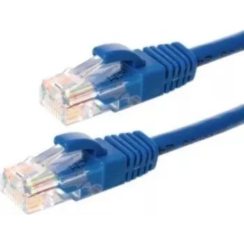 DSIT CAT5e U/UTP tinklo laidas, 2 m, mėlynas, 100% varis (DC-54-020)
