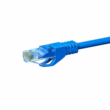 DSIT CAT5e U/UTP tinklo laidas, 2 m, mėlynas, 100% varis (DC-54-020)