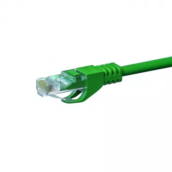 DSIT CAT5e U/UTP tinklo laidų sujungimo kabelis, 7 m, žalias, 100% varis, RJ45, Gigabit Ethernet