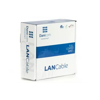 DSIT DANICOM CAT5E FTP 100m lankstus tinklo kabelis PVC (Fca) - DC-FTP5E-100-FCA