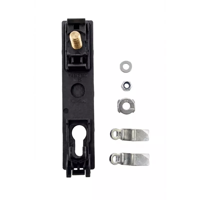 DSIT DS-EUROLOCK Euro profilio puscilindrio spynos serverių spintoms, nikeliuota, skirtingi raktai, 2 raktai