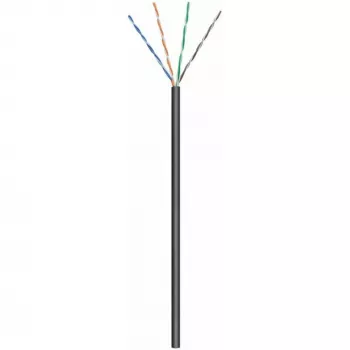 DSIT CAT6 Outdoor Network Cable U/UTP AWG 23/1 Solid Core 100 Meter Black